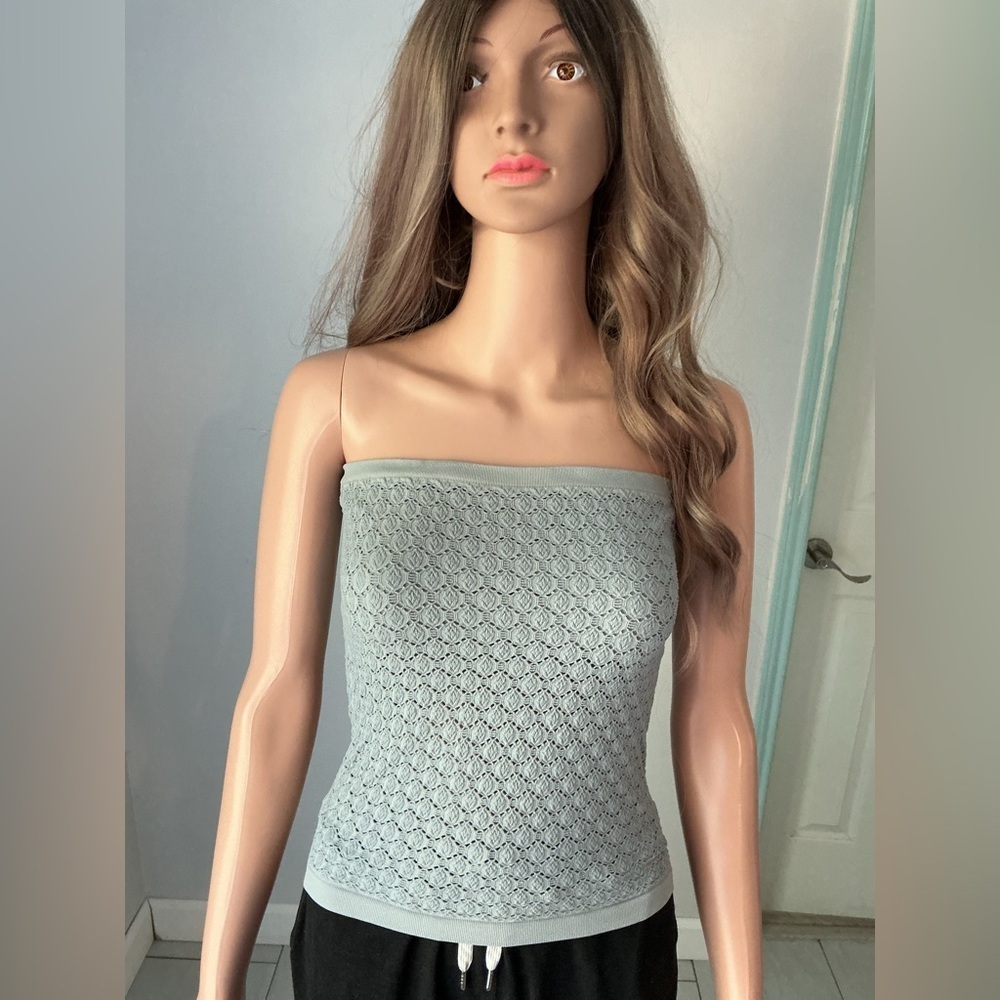 Free People  Textured Strapless Seamless Tube Top ML